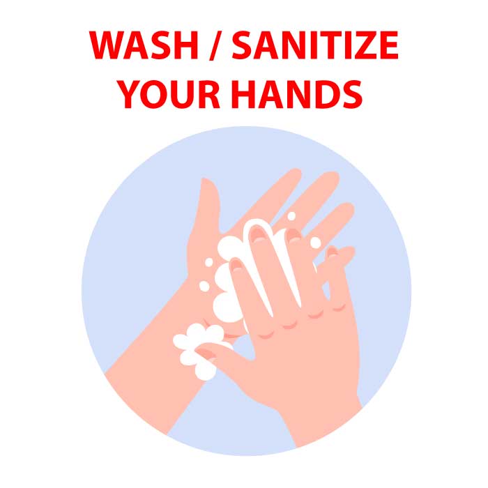 Please Sanitize Your Hands