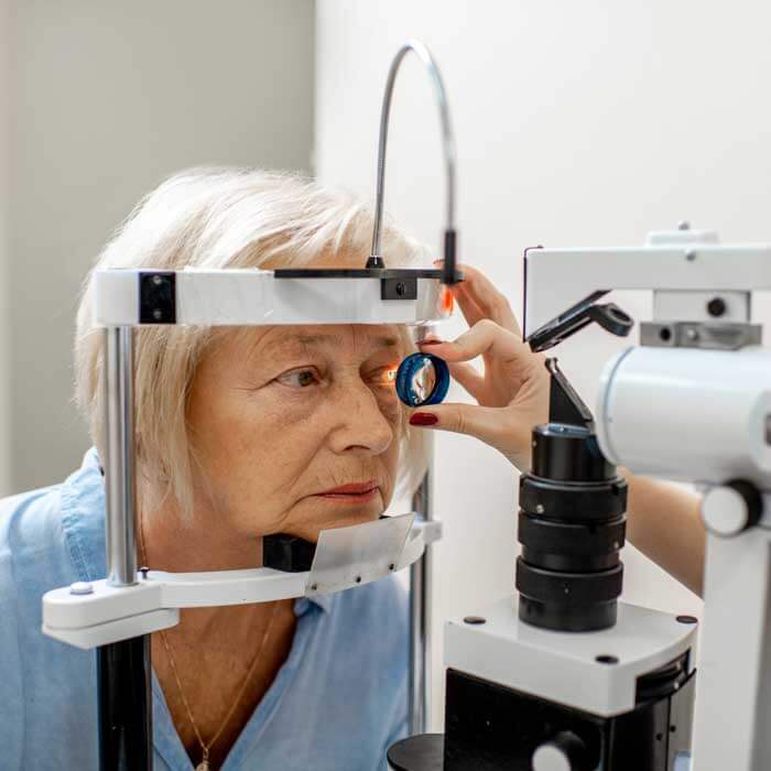 Dilated Child Eye Exams