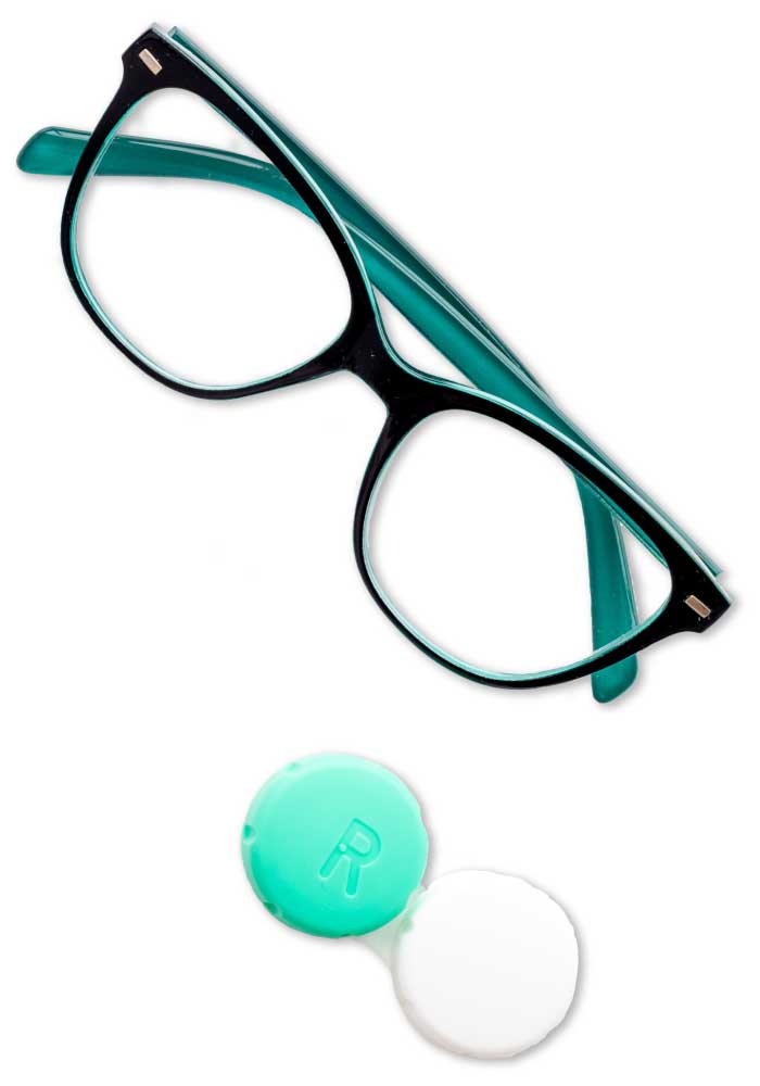 Contact Lenses and Glasses