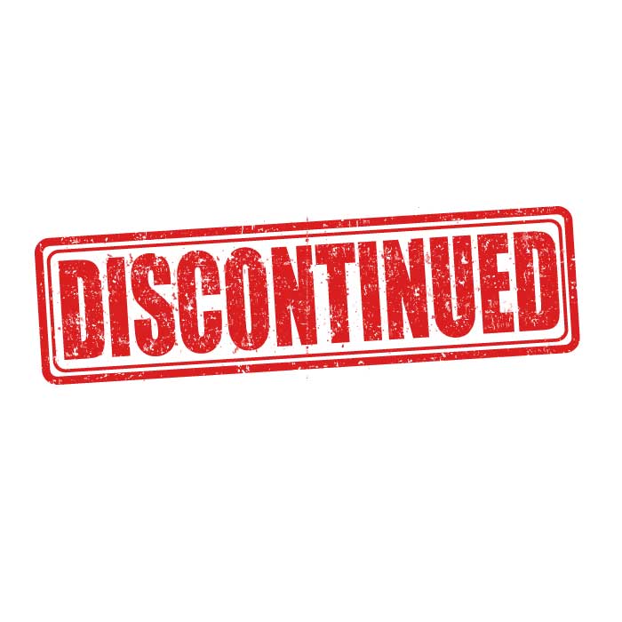 Discontinued Products Sold Online