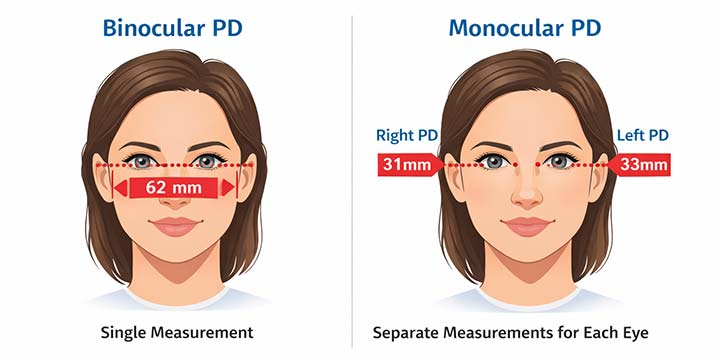 Pupillary Distance (PD)