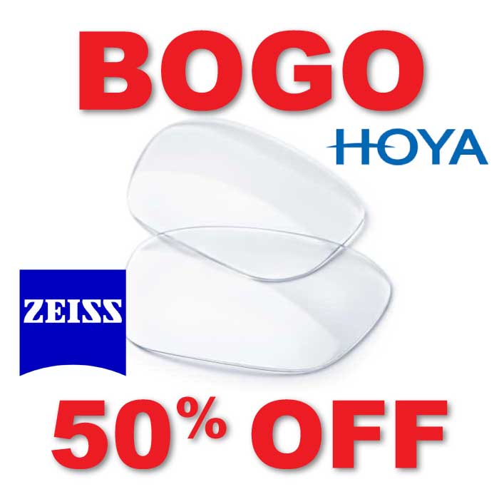 Prescription Eyeglasses Lens BOGO 50% OFF